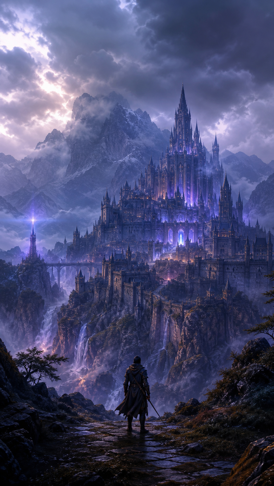 Fictional fantasy cinematic artwork